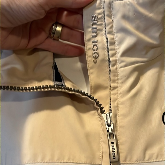 Vintage Sun Ice Zip Up Windbreaker Golf Jacket - Beige . XL - Picture 4 of 12